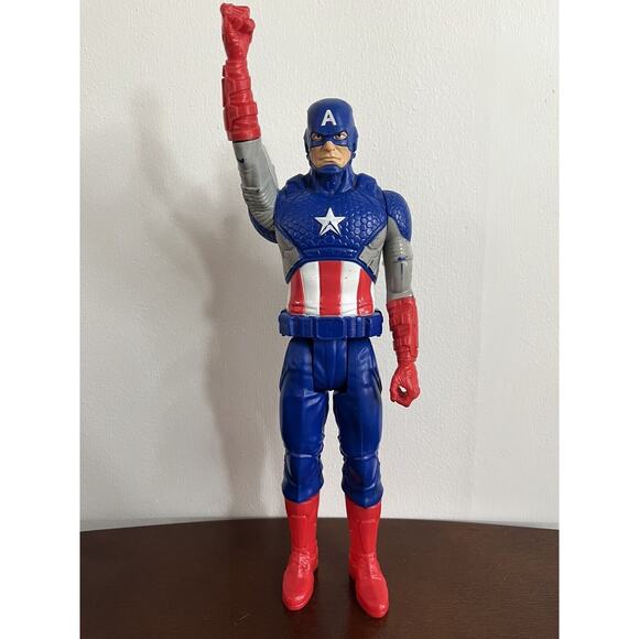 Hasbro Captain America Avengers 12" Inch Large Action Figure Toy 2014 Marvel - Picture 2 of 8